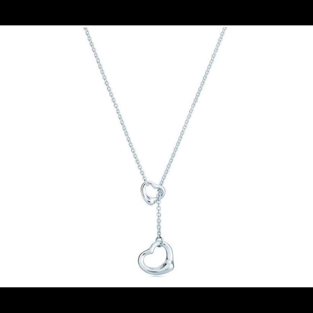 Tiffany and Co. Elsa Peretti Open Heart Lariat